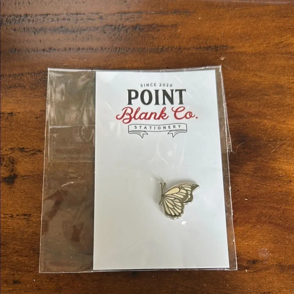 Point Blank Co. Butterfly Pin